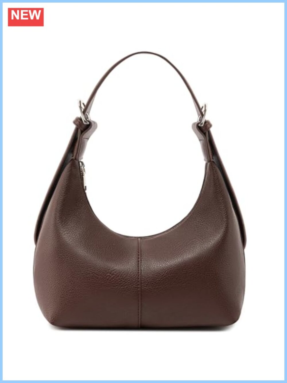 Hobo Slouchy Shoulder Handbag Crossbody Purse Soft PU Leather Women
